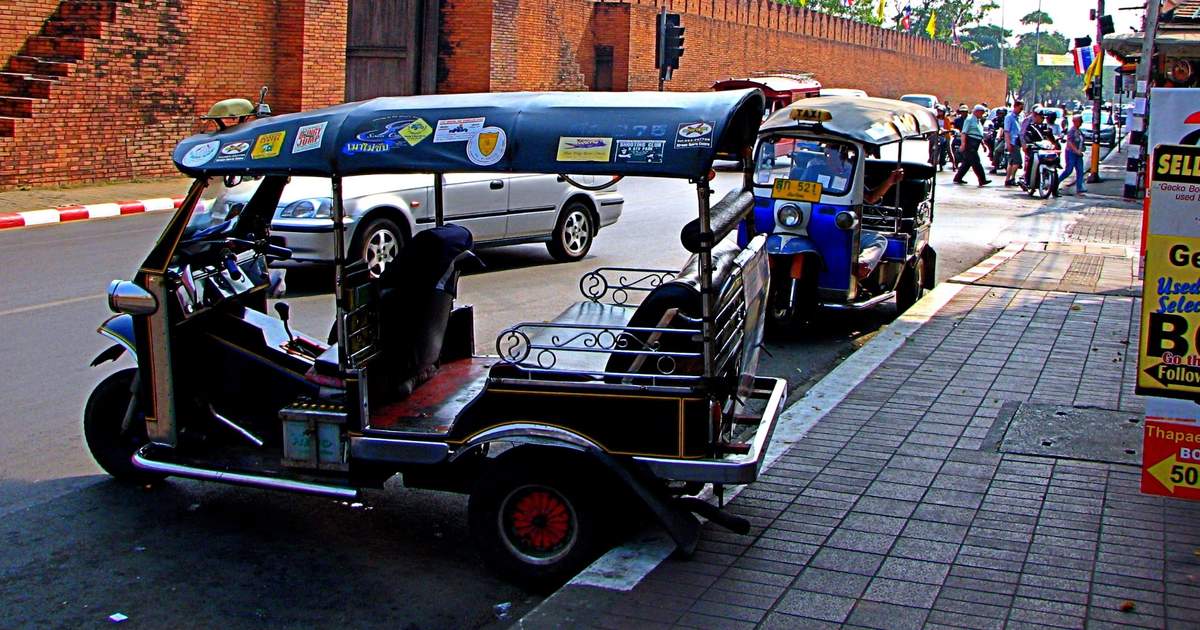 Tuk Tuk in Chiang Mai